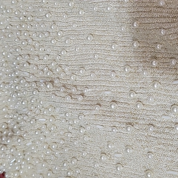 Cache Metallic Knit Top - Picture 2 of 5